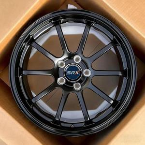 ล้ออัลลอยด์ฟอร์จ SRX รุ่นใหม่ ขนาด 16-24 นิ้ว ดีไซน์เว้าแบบหลายก้าน สีดำเงา 40 มม. 100 มม. สำหรับรถยนต์หรู Audi - Product Image 4