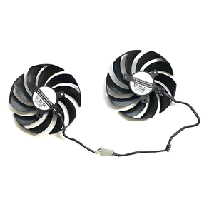 Ventilateur de GPU 4PIN 95MM PLD10010S12HH pour cartes graphiques MSI Gaming GeForce RTX <span class=keywords><strong>4060</strong></span> <span class=keywords><strong>Ti</strong></span> 4070 Ventus 2X - Product Image 4