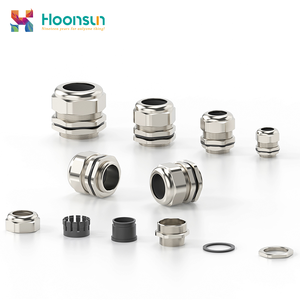 Prensaestopas de latón de baja tensión IP68 impermeable M16-M32, conector metálico niquelado para entrada de <span class=keywords><strong>cable</strong></span> de alimentación en cajas de conexiones y paneles - Product Image 5