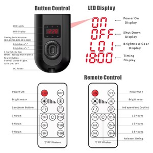 <b>Remote</b> <b>Control</b> Double LED Tattoo Studio <b>Lamp</b> Beauty Salon Light for Permanent Makeup Workstation - Product Image 5