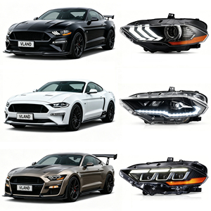 ชุดไฟหน้า VLAND รุ่น S650 แบบ LED สำหรับรถฟอร์ด มัสแตง GT Ecoboost S550 <span class=keywords><strong>ปี</strong></span> 2018 2019 2020 2021 2022 2023 - Product Image 1