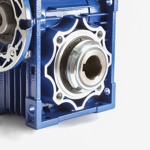 Reductor de velocidad de motor con caja de engranajes de tornillo sin fin NMRV075, limitador de par - Product Image 2