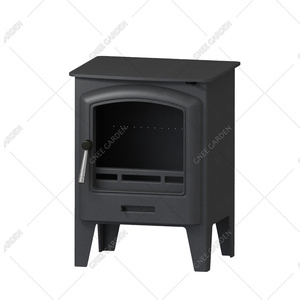 Meilleur poêle à bois multi-combustibles carré autoportant en acier Corten, pré-rouillé, pour extérieur, avec rangement pour bois, décoration de jardin, de notre usine chinoise - Product Image 5