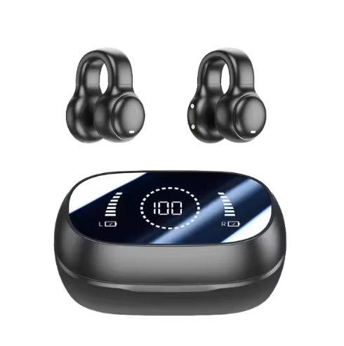 2026 Cross-border New Private Model M47 Ear Clip Bone Conduction Wireless Headset Does Not Have Long Ear Motion Digital Display