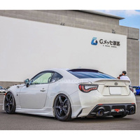 Kit carrosserie pour Toyota 86 BRZ 2013-2021 : Aileron arrière, lèvre de pare-chocs arrière, coins de pare-chocs arrière, protection de coin de pare-chocs arrière 86, kit Modellista