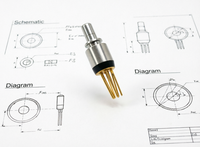 Module récepteur industriel 50G 1310nm ROSA APD TIA, détecteur optique LC pour systèmes de télécommunications et de communication de données