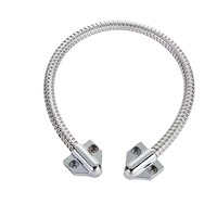 Cable flexible blindado de 400 mm para puertas, protector de cable metálico para cerraduras electrónicas y sistemas de control de acceso