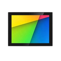 Moniteur tactile industriel de 8 pouces avec technologie capacitive VGA USB pour diverses applications