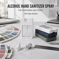 Gel désinfectant pour les mains personnalisé, écologique, emballage spécialisé en bouteille, planification de l'art de la marque, étiquette privée, sourcing B2B professionnel