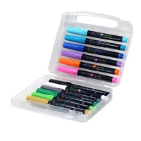 Ensemble de marqueurs de pinceau en acrylique de haute qualité pour le dessin d'art avec plusieurs couleurs