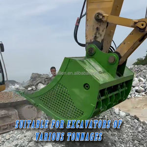 Tarama çakıl, kum ve inşaat atık beton geri dönüşüm ve toprak eleme yüksek frekanslı iskelet eleme kovası - Product Image 2