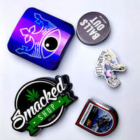 Impression d'étiquettes autocollantes KYW, autocollants en papier prédécoupés avec logo mignon