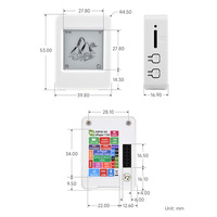 Carte de développement AIoT ESP32-S3 avec écran E-Paper de 1,54 pouce 200 * 200 Noir / Blanc, prend en charge la communication Wi-Fi et BLE en mode double
