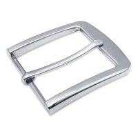 Fabricant chinois Vente en gros Logo laser personnalisé Boucle de ceinture en alliage de zinc Boucle ardillon pour hommes et femmes