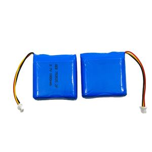 Uzun garanti lityum polimer pil GEB 753535 1S2P 3.7V 1800mAh kare Polymer Li-ion piller Lipo paketi traş makineleri için GPS - Product Image 3