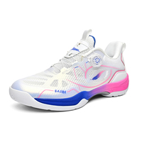 Chaussures de badminton et de tennis personnalisées ODM Premium, dessus en mesh, semelle intermédiaire en EVA, pour hommes et femmes, amortissantes, respirantes, antidérapantes, design été