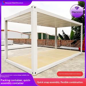 Casa Prefabricada Móvil en Contenedor Residencial, Estructura Personalizable, Oficina Removible, Embalaje en Cartón para Exteriores - Product Image 1