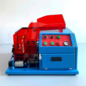 เครื่องบรรจุบุหรี่ไฟฟ้า FILLING PRO อัตโนมัติเต็มรูปแบบ ผลิตภาพสูง 220V สีน้ำเงินแดง ฝาครอบใส ใช้งานง่าย - Product Image 1