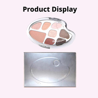Palette de maquillage complète imperméable Bqcover Peqiao avec des reflets roses chatoyants pour le contour des yeux TB016