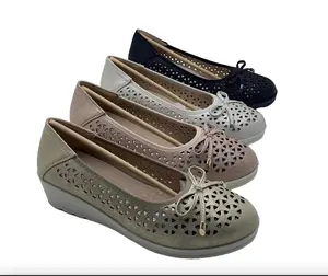 Wholesale Women Comfort Shoes For Women Casual Chain Detail