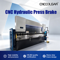 Presse plieuse CNC entièrement automatique CNCCOLGAR CE certifiée TP10 80T 4000mm Noir Blanc avec fabrication interne