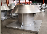 Ventilateur d'extraction de toit industriel économique pour l'évacuation des fumées