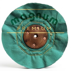 Disque de polissage en coton blanc de qualité supérieure 100 mm, alésage 20 mm, pour bijoux, polissage des métaux et finition de surfaces miroir - Product Image 1