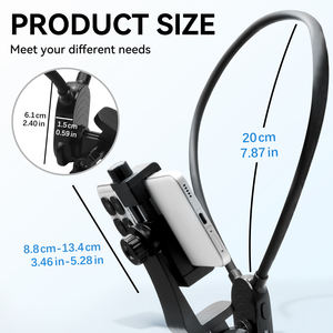 Support de fixation universel en silicone de haute qualité pour téléphone, perche à selfie, vlog, sport, vidéo extérieure, réglable et <span class=keywords><strong>portable</strong></span> – Vente en gros - Product Image 2