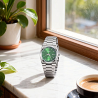 Montre Homme 2026 Tendance : Précision Horlogère, Élégance et Style, Fermoir Papillon, Quartz Lumineux avec Date
