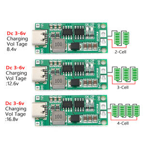 DC 3-6V 2S/3S/4S 1-4A Boost-Modul Lithium-Polymer Lithium-Ionen-Batterie Lademodul - Product Image 3