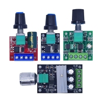 Contrôleur de vitesse de moteur PWM DC 1.8V-35V 2A 3A 5A 10A 30W 80W 90W, module de commande réglable basse tension