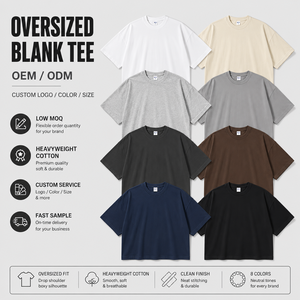 เสื้อยืดทรงบ็อกซ์แบบครอปสำหรับผู้ชาย ผ้าคอตตอน 100% หนานุ่ม สั่งทำได้ ไซส์ใหญ่ ทรงโอเวอร์ไซส์ ความยาวสั้น สไตล์สตรีทแวร์ แฟชั่นแนวอเมริกัน - Product Image 1