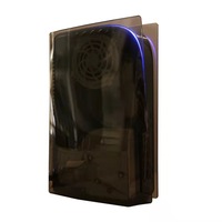 Plaque frontale transparente pour console PS5, coque de protection, plaque de protection, plaque frontale