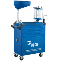 Nouveaux courants outils de détail de soins de voiture Portable stockage complet pneumatique changeur d'huile Machine combinaison atelier outil chariot