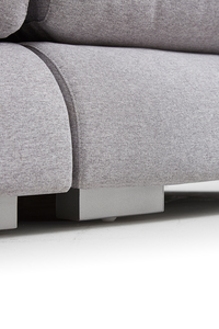 Woonkamer Sofa Set Moderne Woonkamer Meubels Sets U-vorm Sectionele Sofa 2 Armless Stoel + 2 Chaise Lounge sleeper Sofa