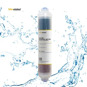 Cartucho de filtro de agua de mineralización en línea, Min 5, 7 etapas, T33
