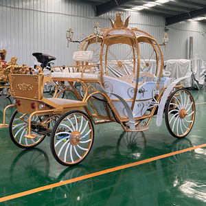 Carruaje de Princesa Cenicienta de Calidad Superior, Eléctrico, sin Caballos, para Paseos Turísticos, Carroza de Caballos en Venta - Product Image 1
