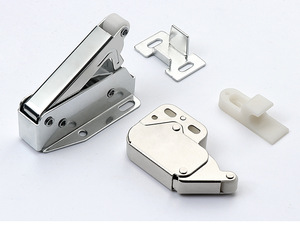 Factory Price Metal Furniture <b>Cabinet</b> Door Opener Push To Open Rebounder Door Catches Door Closers Magnetic Catch <b>Cabinet</b> <b>Locks</b> - Product Image 2