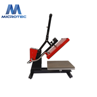 Microtec Meilleur Prix Presse à Chaleur Automatique 40x60 pour T-shirts Machine de Transfert de Chaleur Rouleau à Rouleau Impression par Sublimation