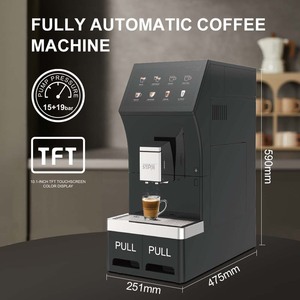 เครื่องชงกาแฟอัตโนมัติ Winning Star ST-9880 ถังน้ำ 2.0 ลิตร เครื่องทำเอสเพรสโซไฟฟ้า สีดำ - Product Image 2