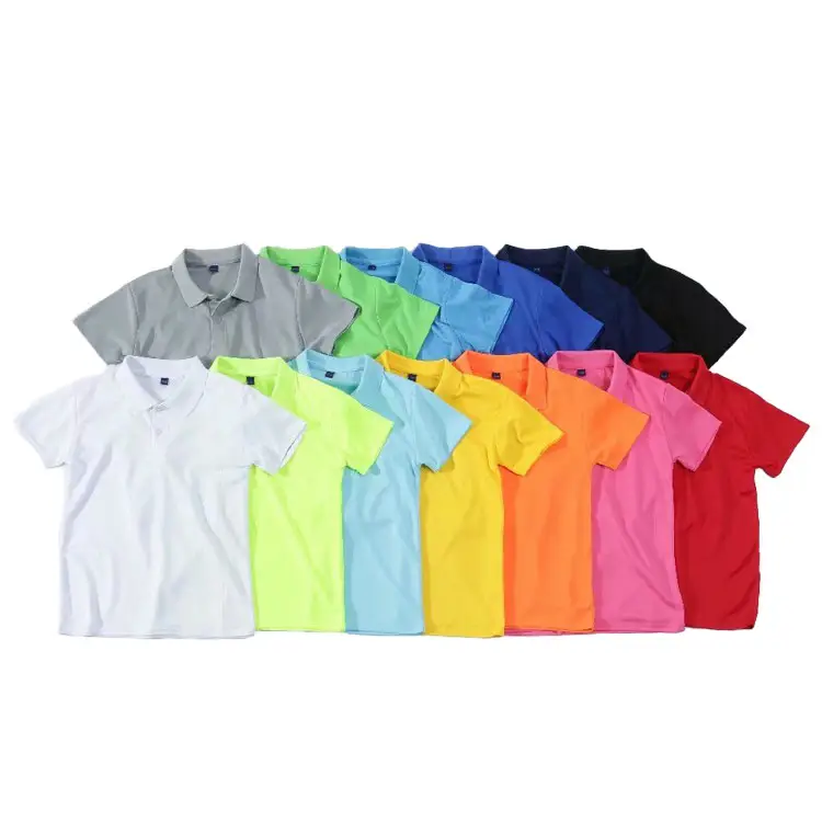 Groothandel Sneldrogende Korte Mouw Jongens T Shirts Meisjes Kids Print T-shirt Custom Logo Jongens T-shirts & Polo Shirts