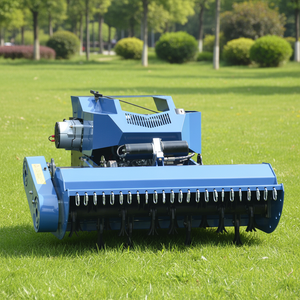 Moteur monocylindre industriel DIY 4 temps essence 92 octanes 7 CV pour coupe-herbe 50 mm, bac à paillis RLD RC-55, garantie 1 an - Product Image 2