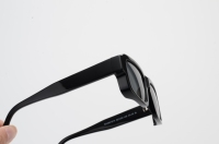 Lunettes de soleil élégantes en acétate épais dégradé avec verres polarisés UV400 pour hommes, confortables pour le quotidien, le streetwear, la conduite en extérieur