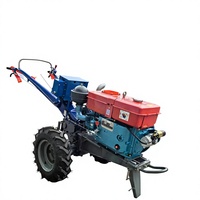 Machine de labour agricole, semoir à maïs et blé, tracteur portatif à moteur 2 roues motrices, haute productivité