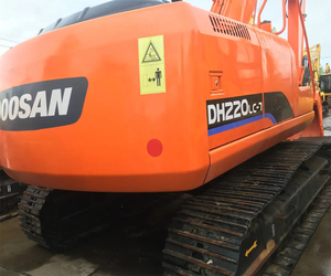Doosan รถขุดตีนตะขาบ Doosan เครื่องจักรวิศวกรรมก่อสร้างมือสอง DH220LC-7ใช้ DH220LC - Product Image 2