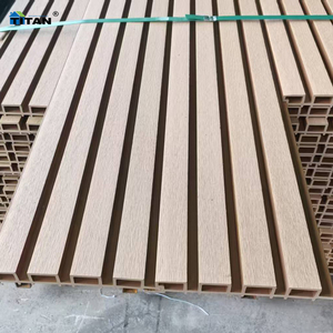 Pannello Decorativo per Rivestimento Esterno in WPC, Pannello Murale in PVC WPC per Esterni, Pannello Effetto Teak Nero, Lambrin in PVC per Interni - Product Image 3