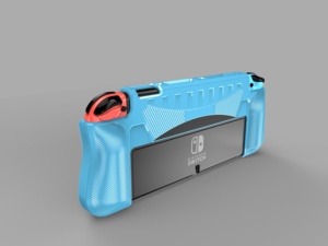 Coque de <span class=keywords><strong>protection</strong></span> pour Nintendo <span class=keywords><strong>Switch</strong></span> <span class=keywords><strong>OLED</strong></span> 7 pouces TPU Case accessoires de console de jeu - Product Image 5
