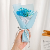 Mini bouquet de savon, arrangement de fleurs artificielles colorées, cadeau floral délicat emballé pour mariage, Noël