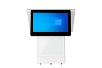 Terminal de point de vente de bureau 15,6 pouces, Windows I5 10e génération, 4 Go, 64 Go, écran tactile 10 points, Bluetooth, Wi-Fi, NFC, USB, caisse de vente au détail