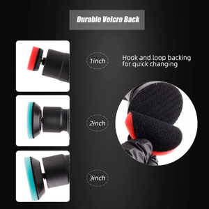 Polisseuse sans fil SPTA 12V, mini-polisseuse pour éliminer les micro-rayures, polisseuse de voiture RO/DA, mini-ensemble de machines automobiles pour le polissage, le ponçage et le nettoyage - Product Image 5